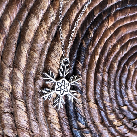 3 for $20 Snowflake Pendant Necklace - Picture 3 of 7